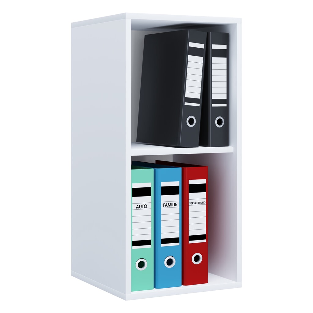 VCM Regal Lona I L, weiß Produktabbildung: VCM Regal Lona I L, weiß