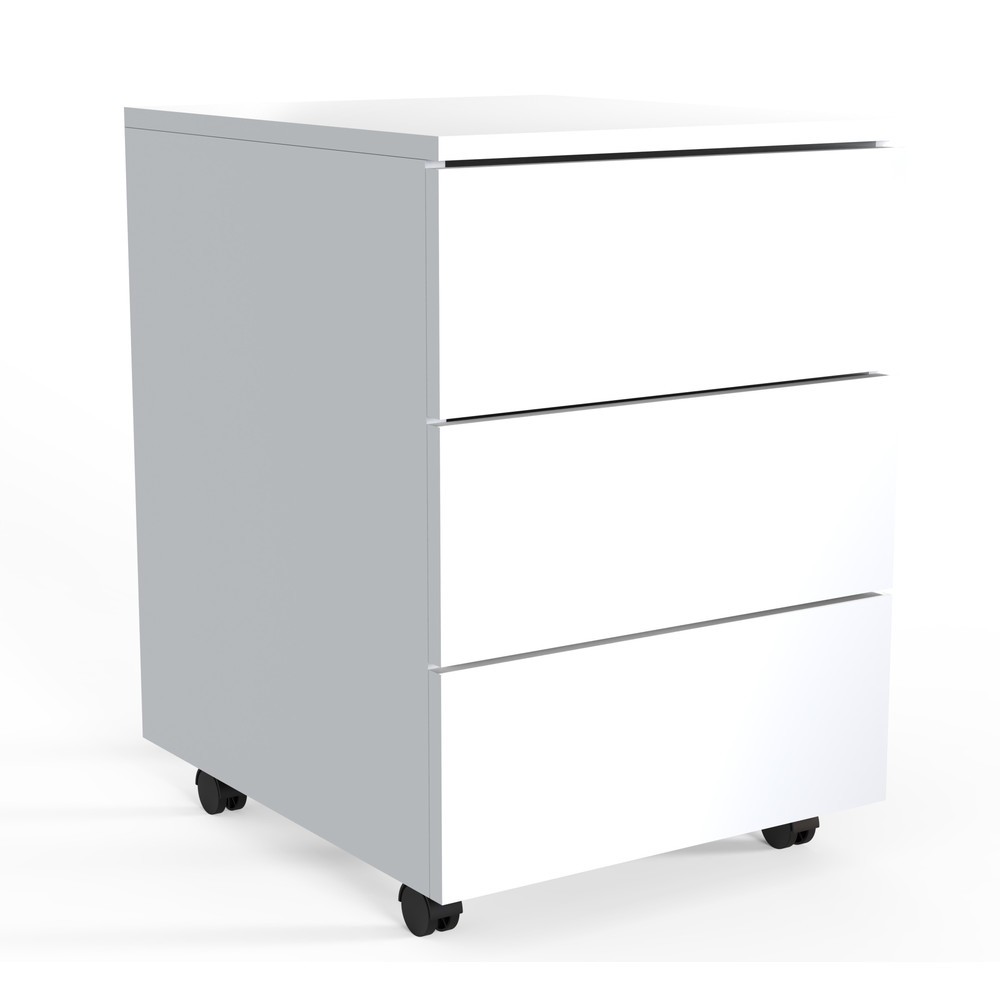 Produktabbildung Nr. 4: VCM Rollcontainer Dalosa 45 3-SB, weiß