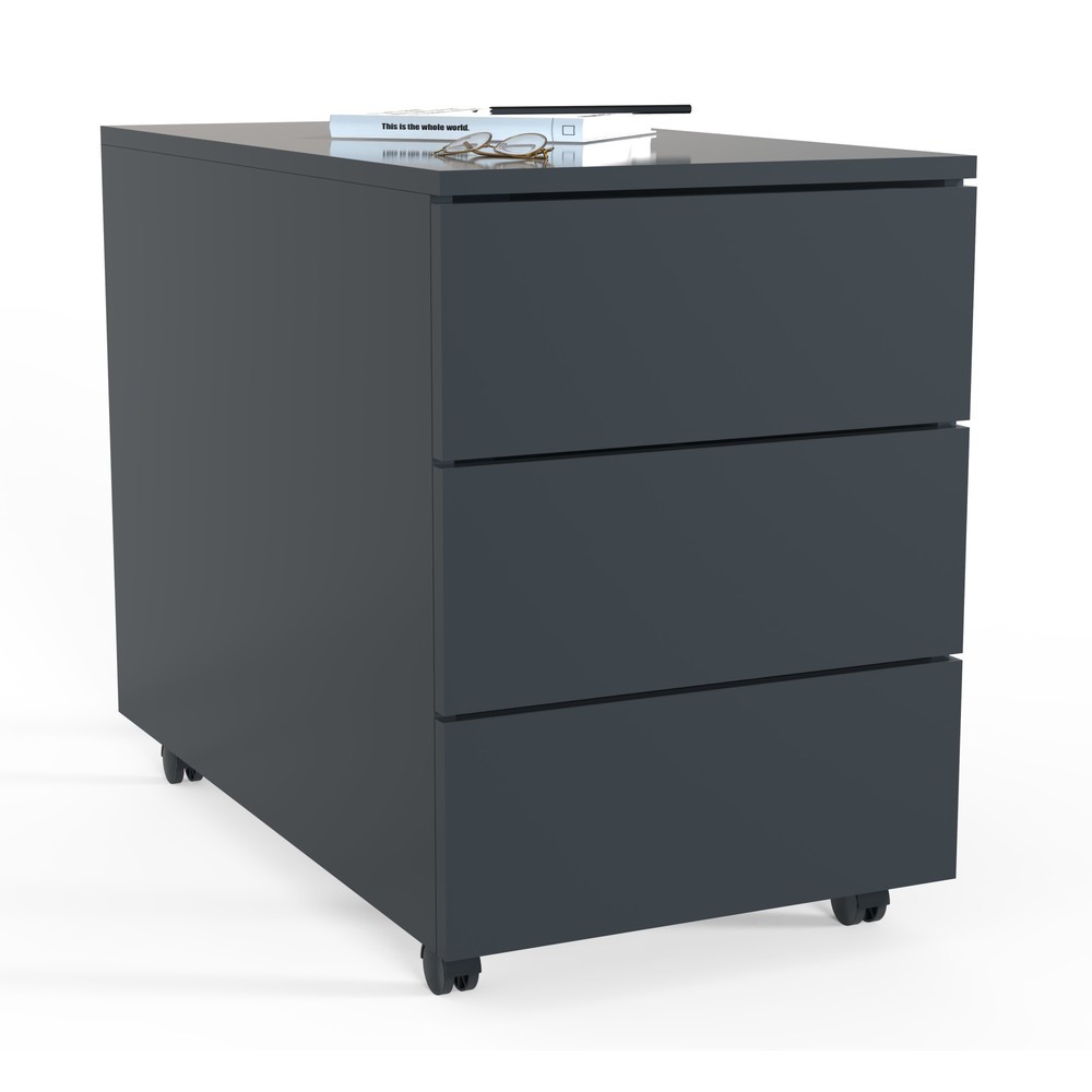 Produktabbildung Nr. 1: VCM Rollcontainer Dalosa 70 3-SB, anthrazit