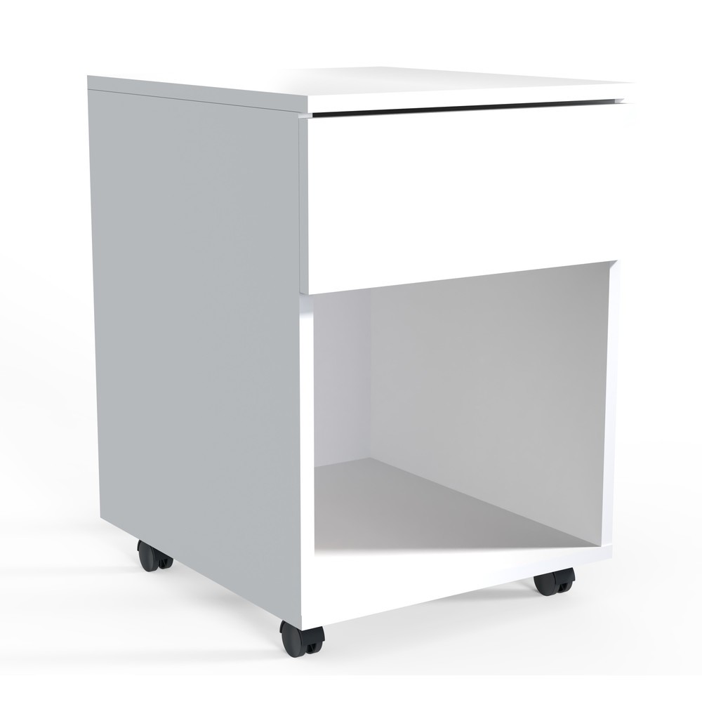 Produktabbildung Nr. 4: VCM Rollcontainer Dalosa 45 1-SB, weiß