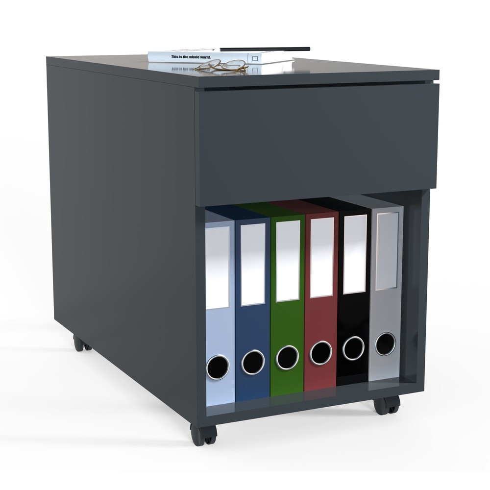 Produktabbildung Nr. 1: VCM Rollcontainer Dalosa 70 1-SB, anthrazit