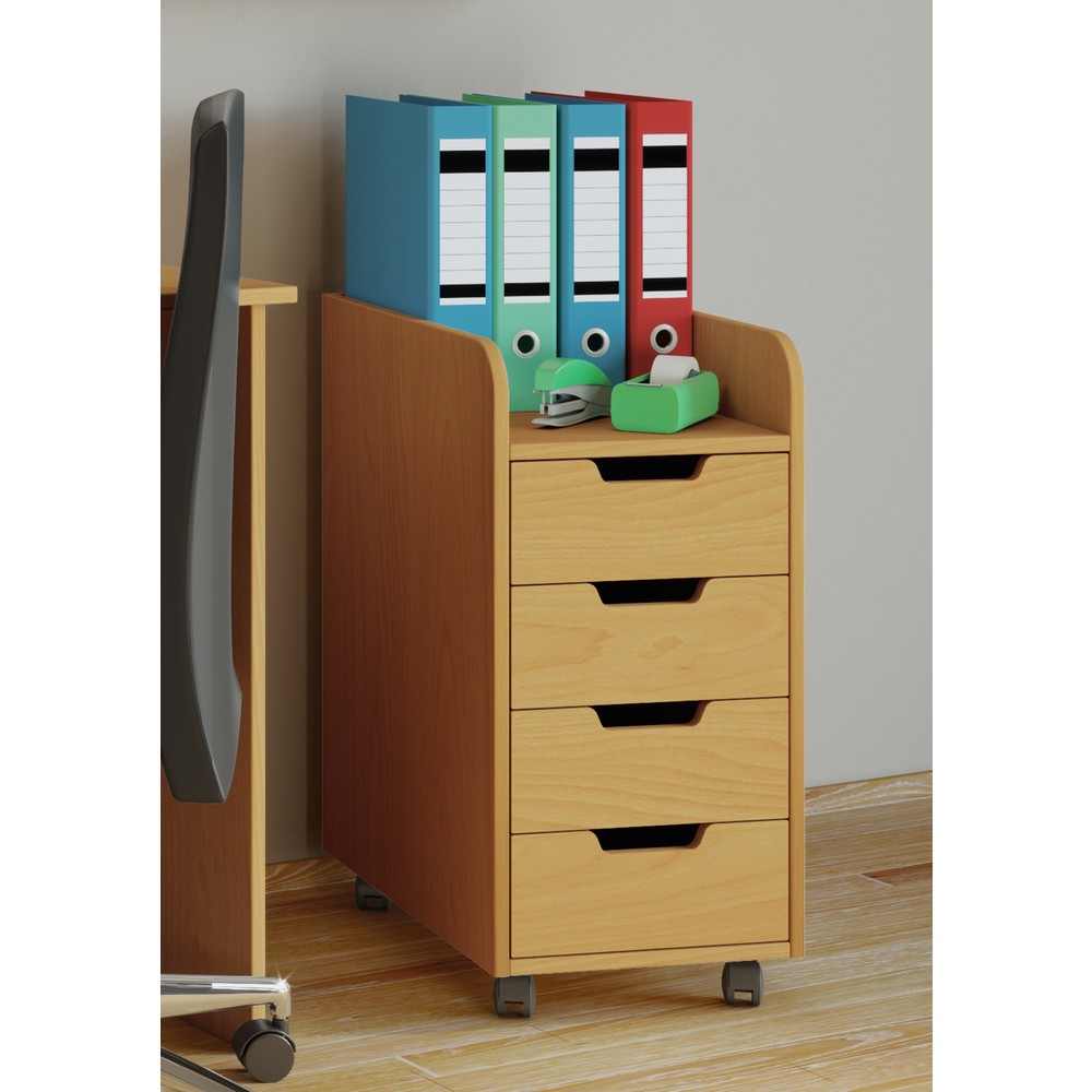 Produktabbildung Nr. 2: VCM Rollcontainer Konal Mini, Buche