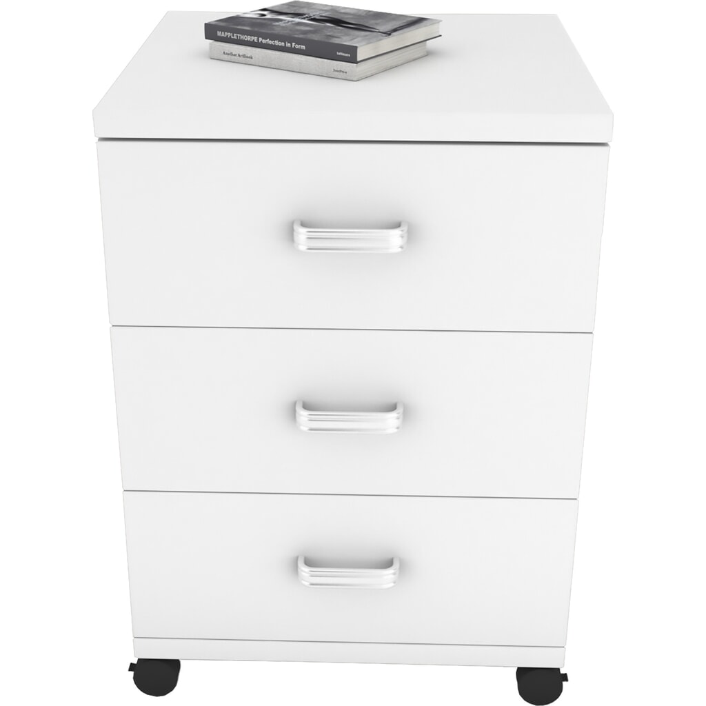 Produktabbildung Nr. 4: VCM Rollcontainer Tobila, weiß