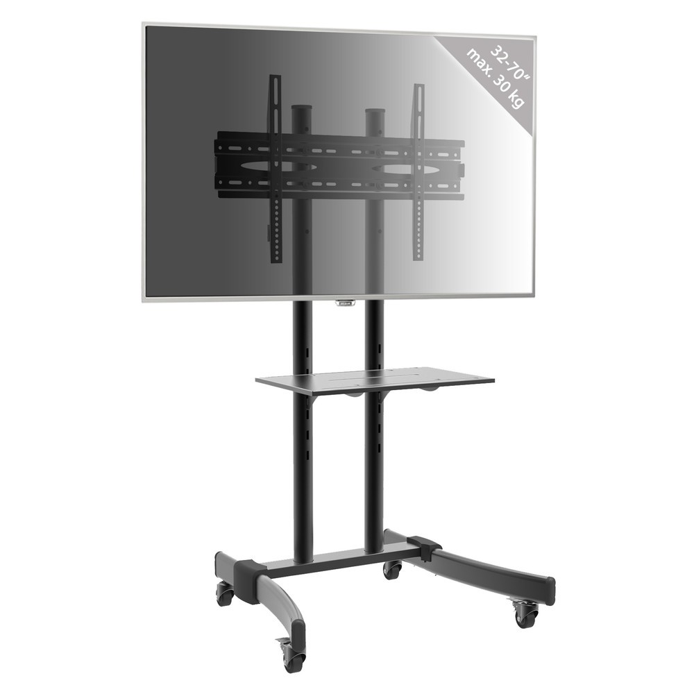 Produktabbildung Nr. 3: VCM TV-Standfuß B-MS 125 höhenverstellbar, schwarz