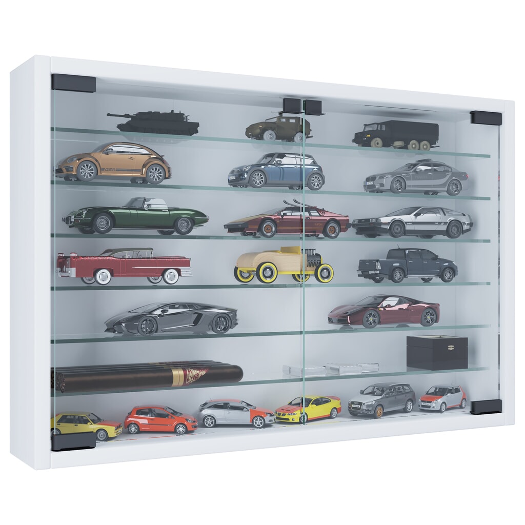VCM Vitrine Mandosa XL, weiß Produktabbildung: VCM Vitrine Mandosa XL, weiß