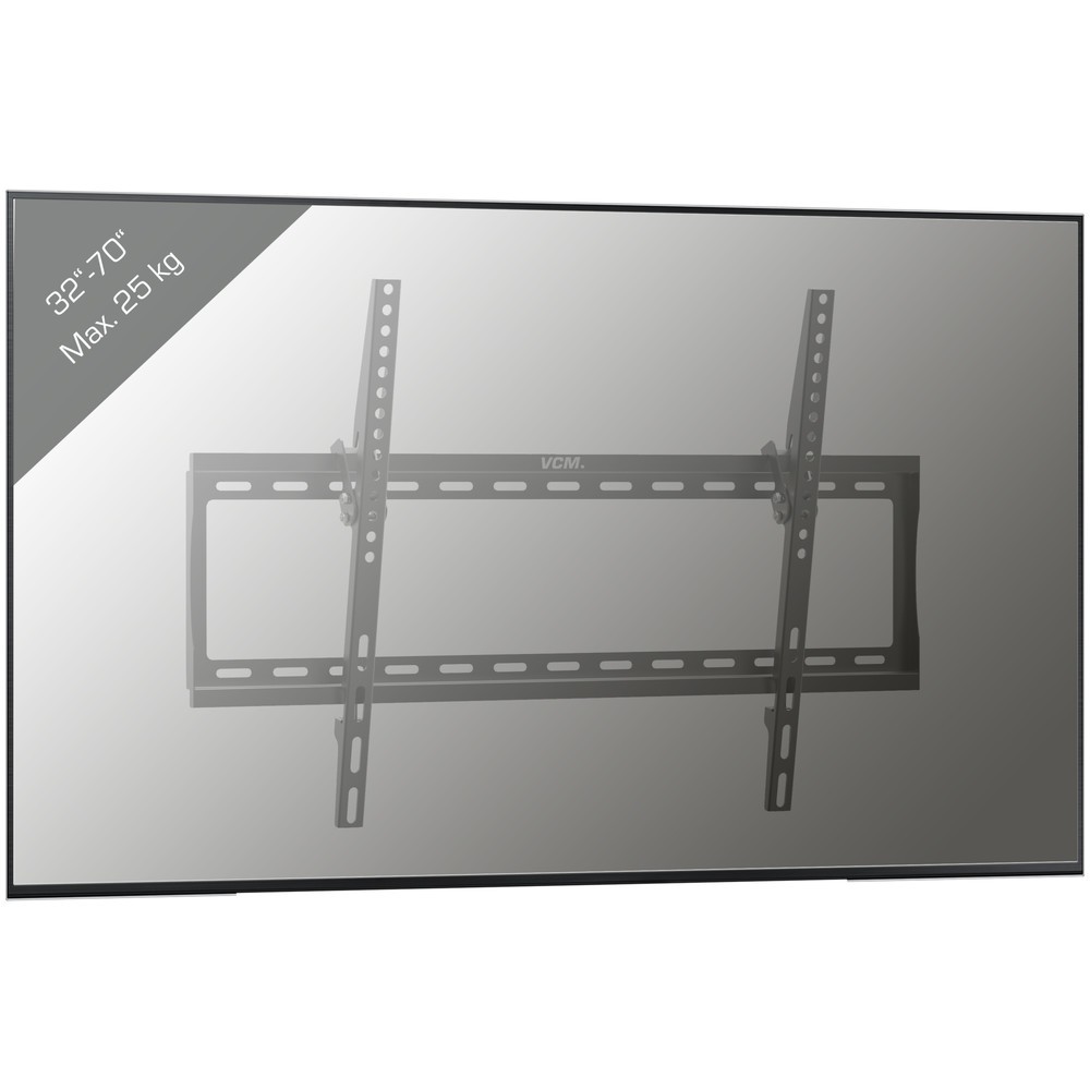 Produktabbildung Nr. 3: VCM Wandhalterung B-FN 600 neigbar, schwarz