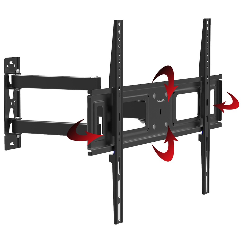Produktabbildung Nr. 4: VCM Wandhalterung B-SN 600 schwenkbar, neigbar, schwarz