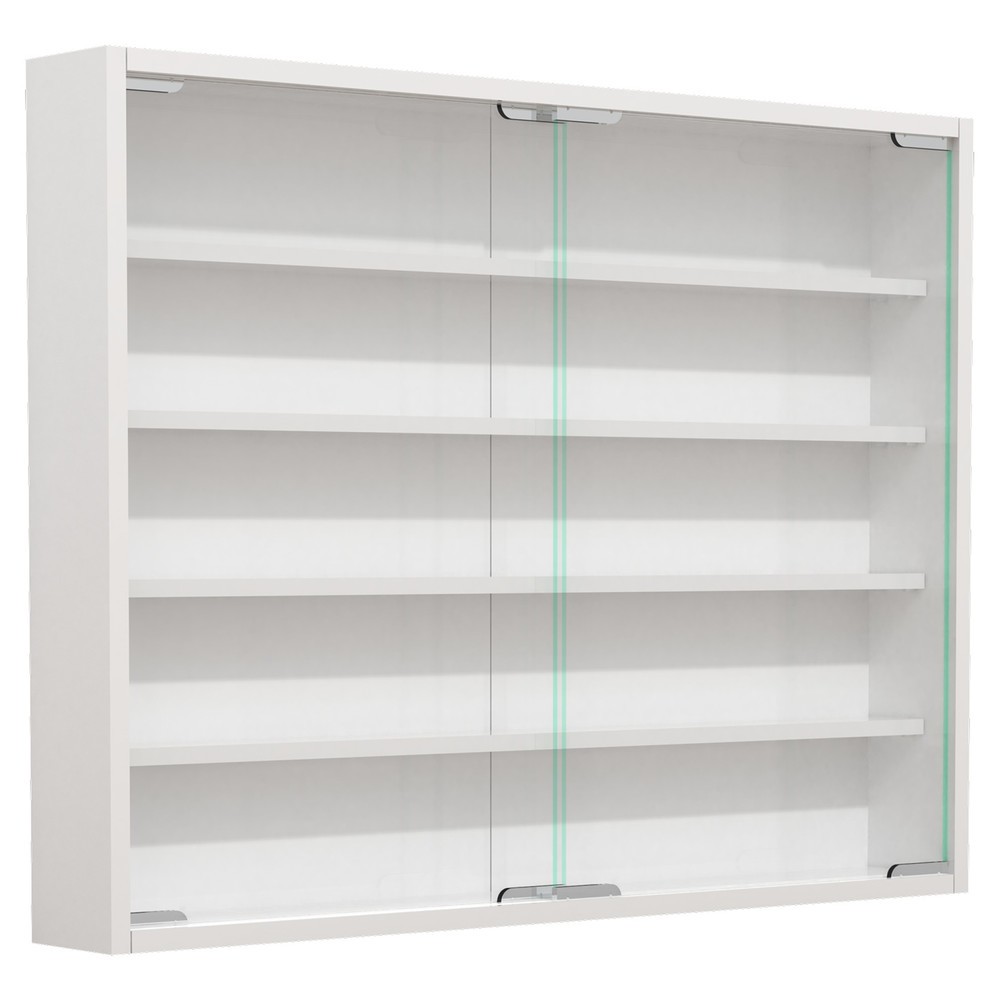 Produktabbildung Nr. 5: VCM Wandvitrine Agisa L, weiß