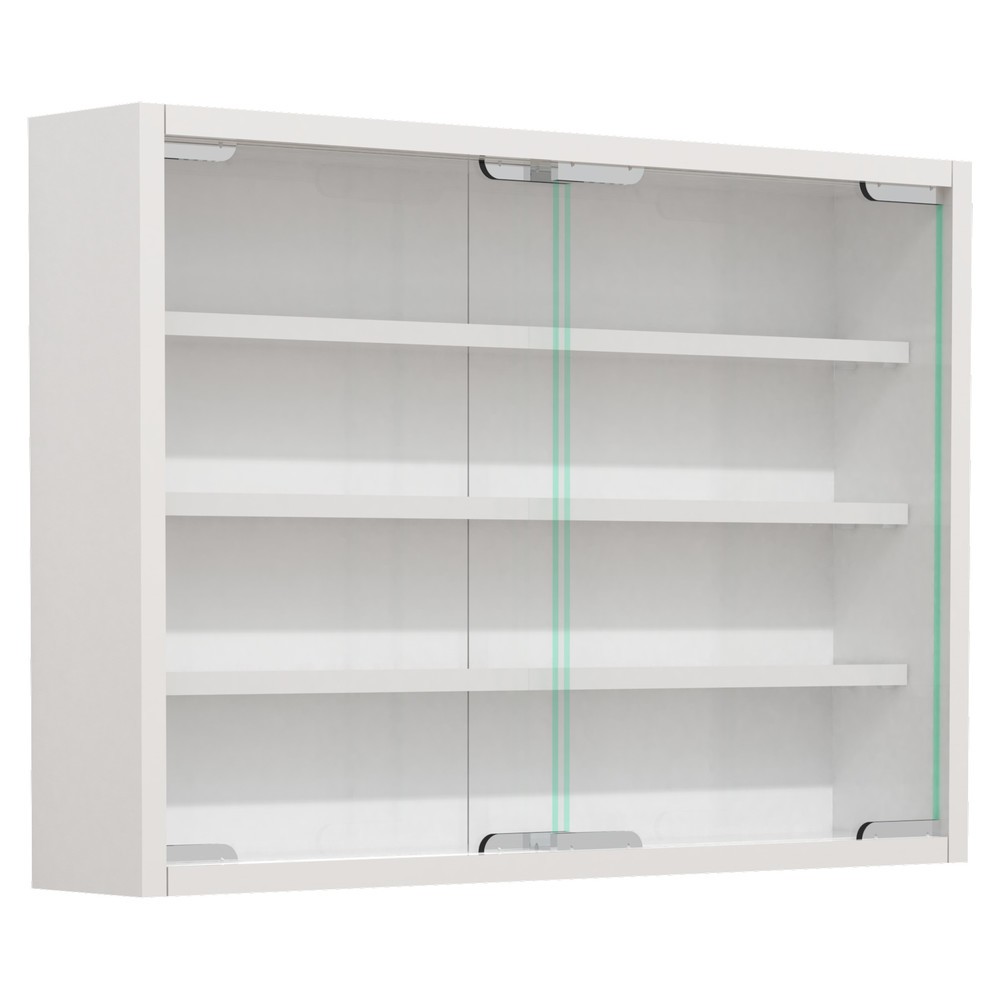 Produktabbildung Nr. 5: VCM Wandvitrine Agisa M, weiß