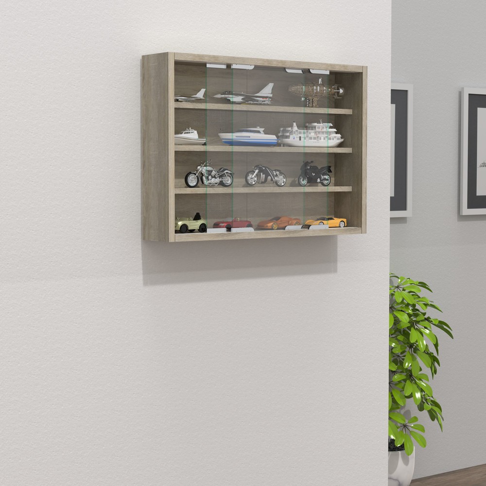 Produktabbildung Nr. 3: VCM Wandvitrine Agisa M, Sonoma-Eiche