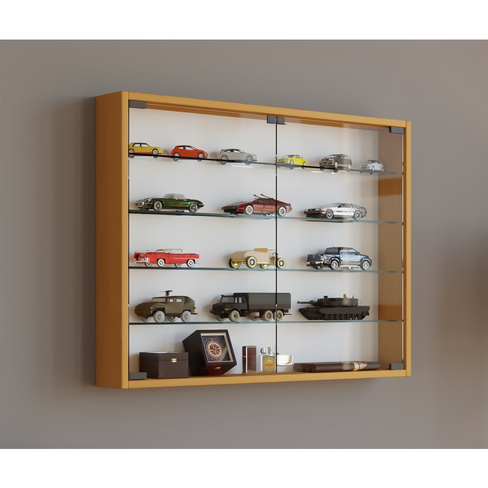 Produktabbildung Nr. 2: VCM Wandvitrine Mandosa L, Buche
