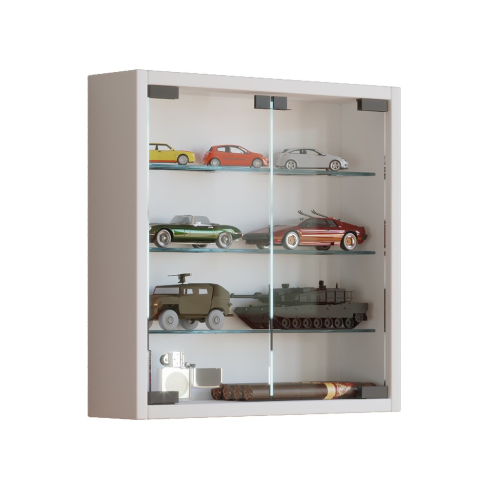 Produktabbildung Nr. 1: VCM Wandvitrine Mandosa S, weiß