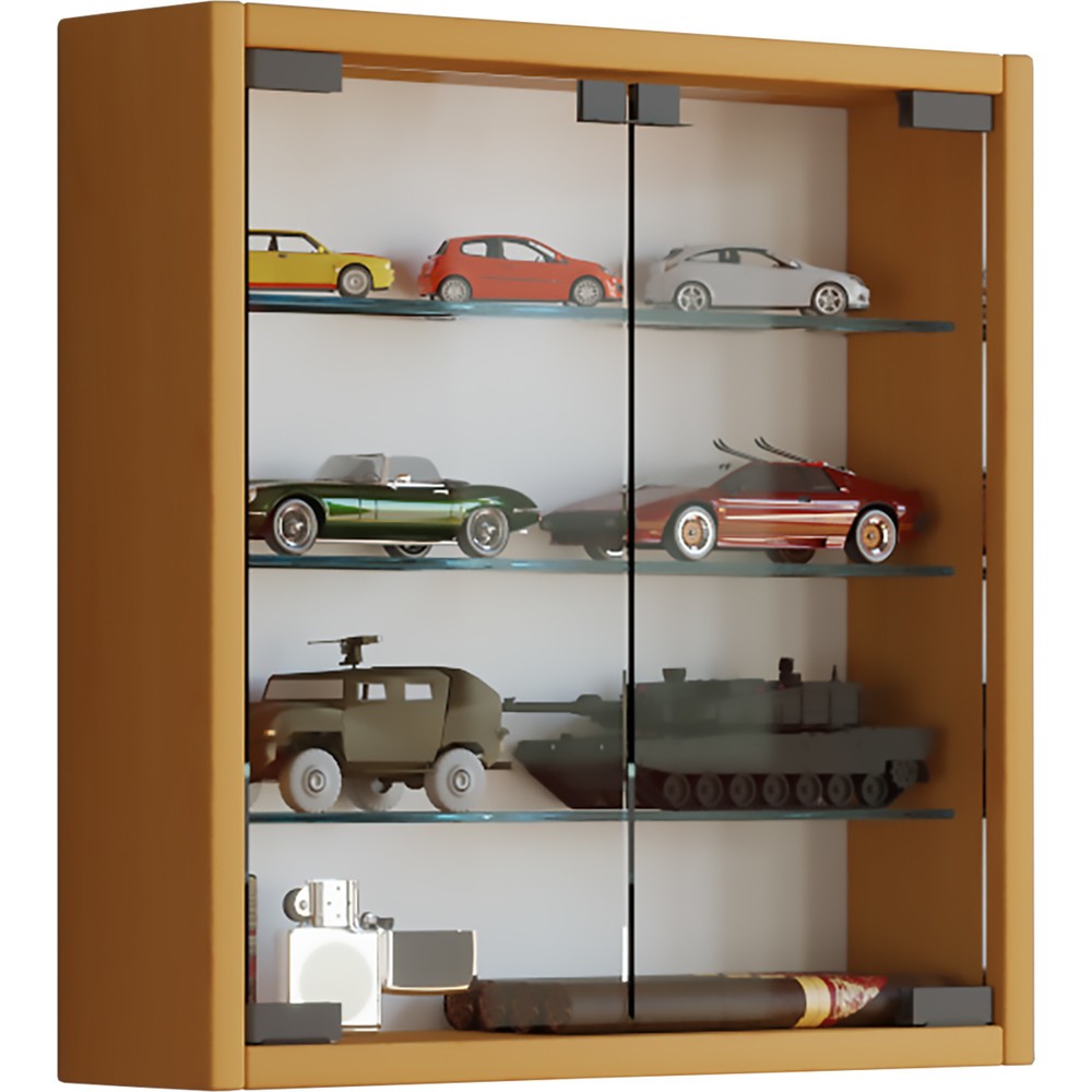 Produktabbildung Nr. 1: VCM Wandvitrine Mandosa S, Buche