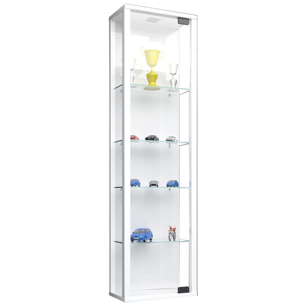Produktabbildung Nr. 1: VCM Wandvitrine Stano Mini, weiß