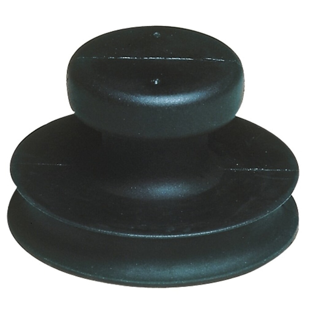 VERIBOR Vollgummisaugheber, Gummi, Tragfähigkeit 15 kg Kopf-Ø 80 mm Produktabbildung: VERIBOR Vollgummisaugheber, Gummi, Tragfähigkeit 15 kg Kopf-Ø 80 mm