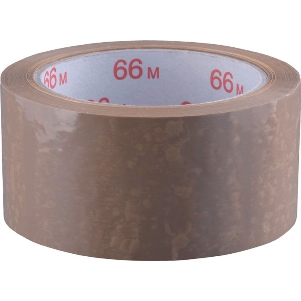 Verpackungsklebeband PVC, Länge 66 m Breite 50 mm, braun, Rolle Produktabbildung: Verpackungsklebeband PVC, Länge 66 m Breite 50 mm, braun, Rolle