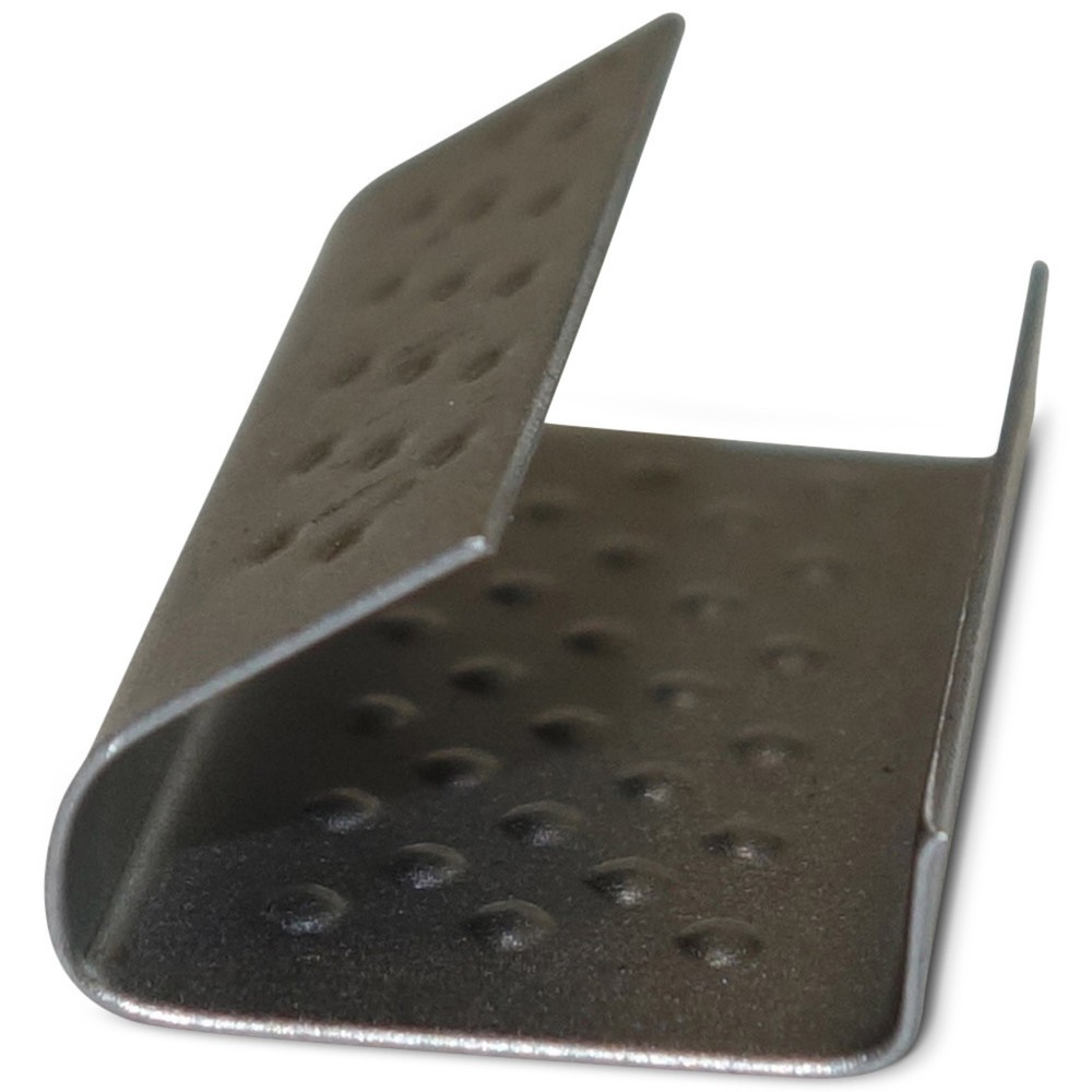 Produktabbildung: Verschlusshülsen für Kunststoffband, Universal/Komfort, für Bandbreite 13 mm, 2.000 Stk/VE