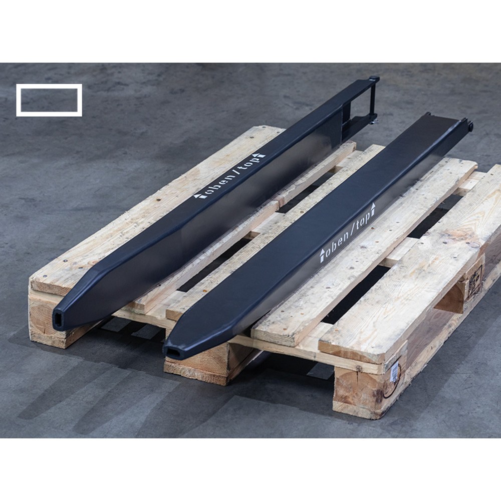 Produktabbildung Nr. 4: VETTER® Gabelverlängerung, geschlossene Ausführung, Länge 1.600 mm, Gabelzinkenquerschnitt 80 x 40 mm