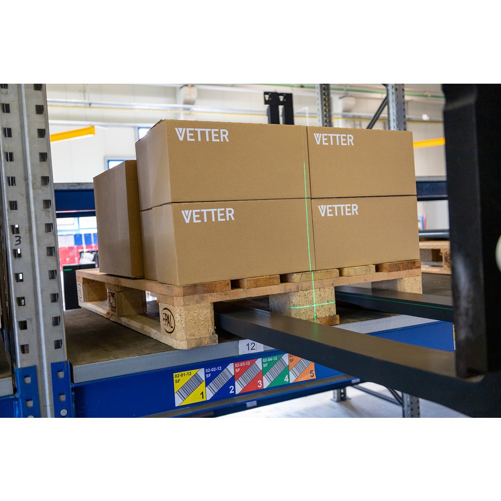 Produktabbildung Nr. 2: VETTER® LIZZARD Premium, Laser- und Kamera-Gabelführungssystem, ISO 2A