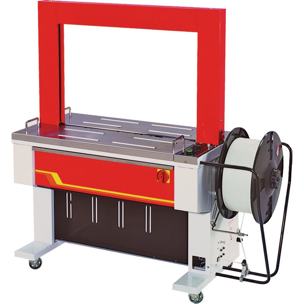 Produktabbildung: Vollautomatisches Umreifungsmaschine Modell 9000, für Bandbreite 12 mm, Rahmen HxB 600 x 850 mm