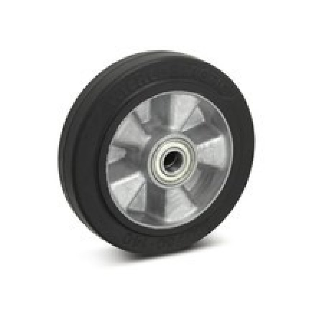 Produktabbildung: Vollgummi-Hinterradreifen für Elektro-Transportroller Ameise®, komplett mit Felge