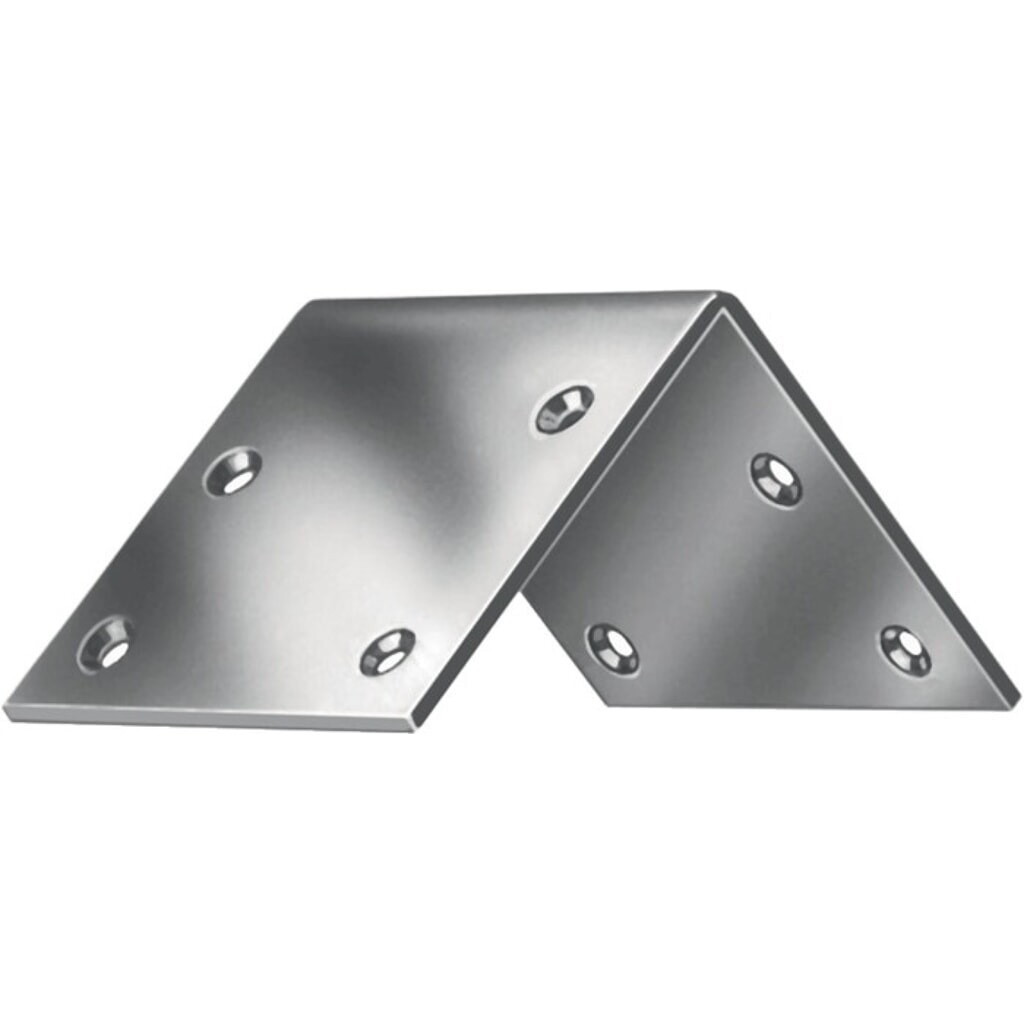 VORMANN Breitwinkel, Edelstahl, Maß a 40 mm Schenkellänge 40 mm, gleichschenklig Produktabbildung: VORMANN Breitwinkel, Edelstahl, Maß a 40 mm Schenkellänge 40 mm, gleichschenklig