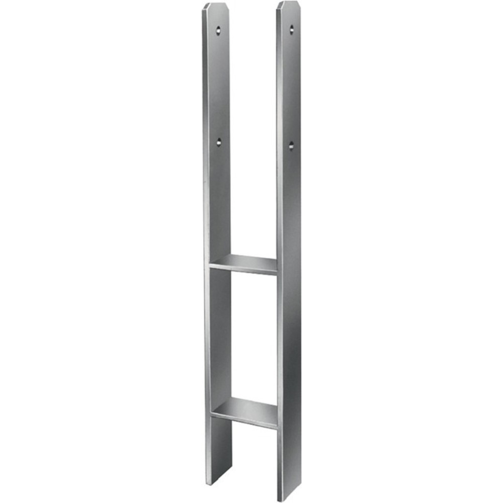 Produktabbildung: VORMANN H-Pfostenträger, Stahl roh feuerverzinkt, 91xx600xmm
