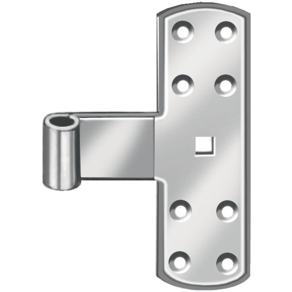 VORMANN Kreuzband Breite 50 mm, Stahl blau verzinkt, Länge 160 x 50 mm Produktabbildung: VORMANN Kreuzband Breite 50 mm, Stahl blau verzinkt, Länge 160 x 50 mm