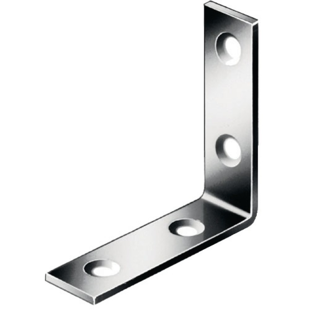 Produktabbildung: VORMANN Stuhlwinkel Länge 40 x 40 mm, Edelstahl, Breite 15 mm Stärke 2 mm