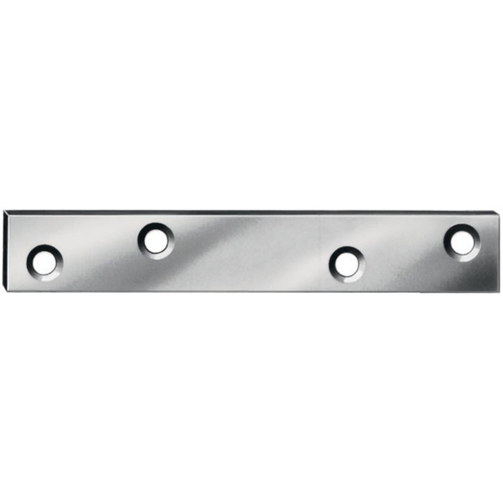 Produktabbildung: Verbindungsblech L.80mm B.15mm S.2mm STA blau verz.VORMANN