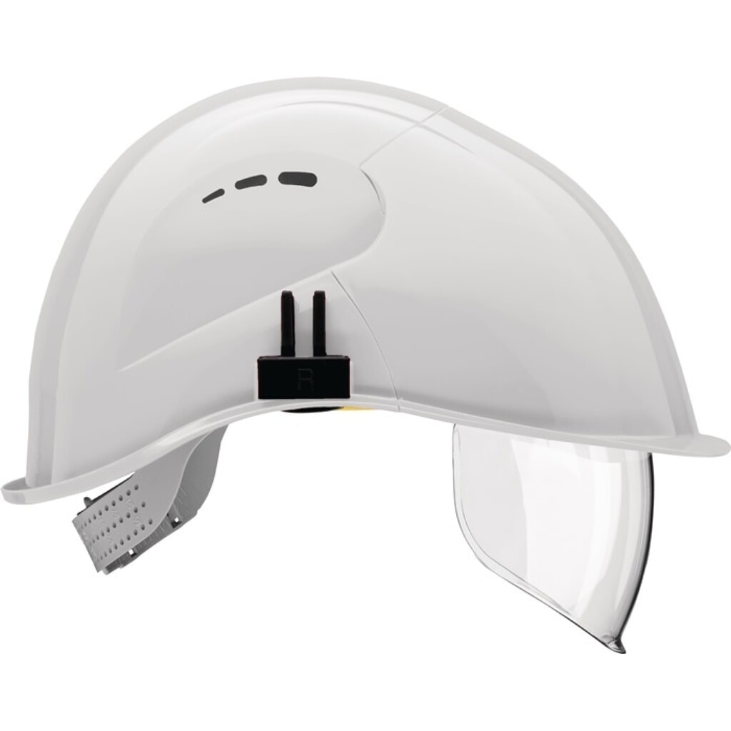 VOSS Schutzhelm VisorLight signalweißPE EN Produktabbildung: VOSS Schutzhelm VisorLight signalweißPE EN