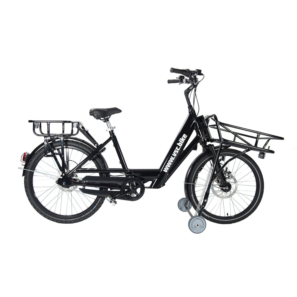 Produktabbildung: VSC.BIKE Zustellfahrrad A02, 7-Gang, max. zul. Gesamtgewicht 250 kg, rot