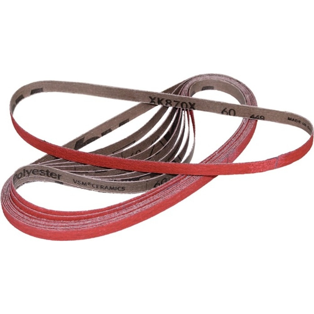 Produktabbildung: VSM Schleifband XK870F L.760mm B.40mm K.80 f.STA/Titan/NE Keramikkorn