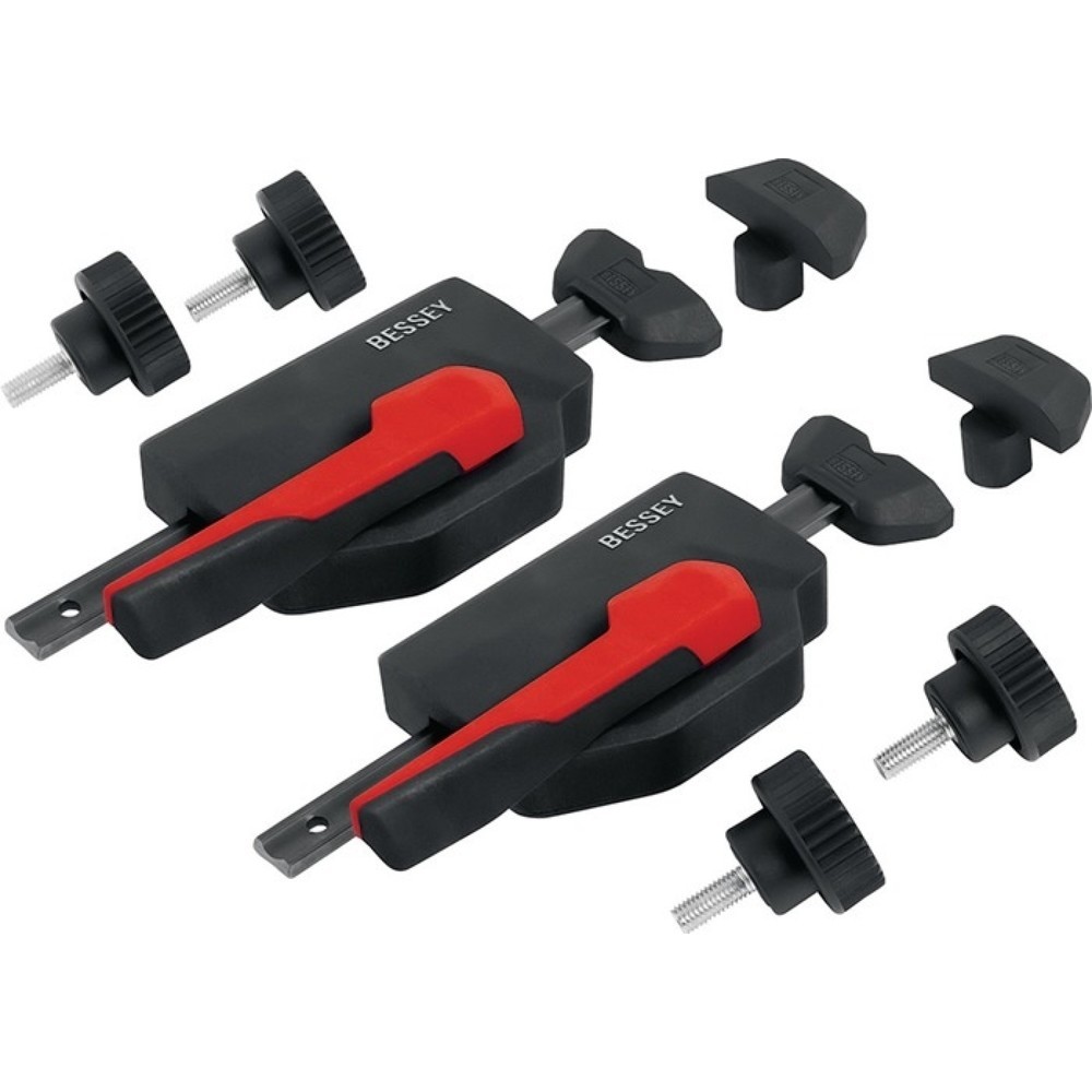 Produktabbildung: Waagrechtniederzugspanner MFT f.Bohr-D.20mm BESSEY