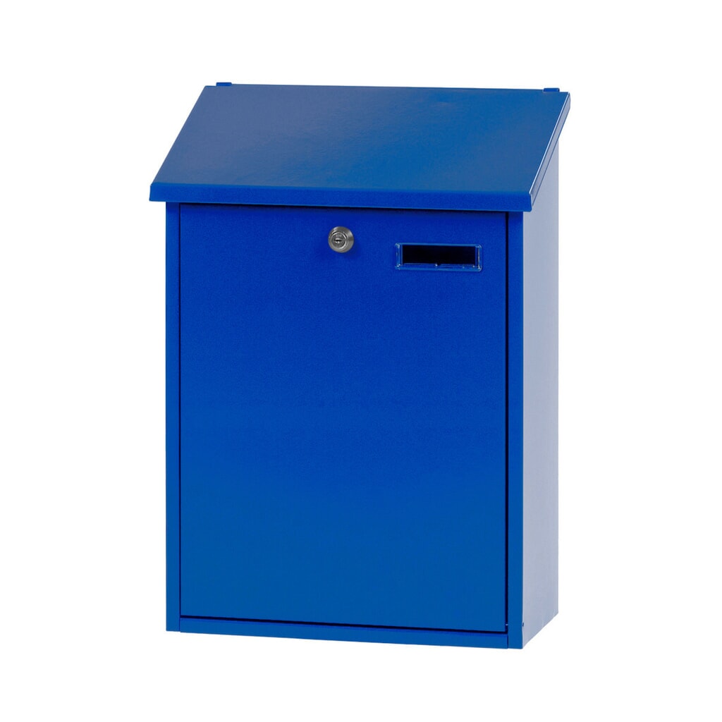 Wandbriefkasten Sebastian, aus verzinktem Stahl