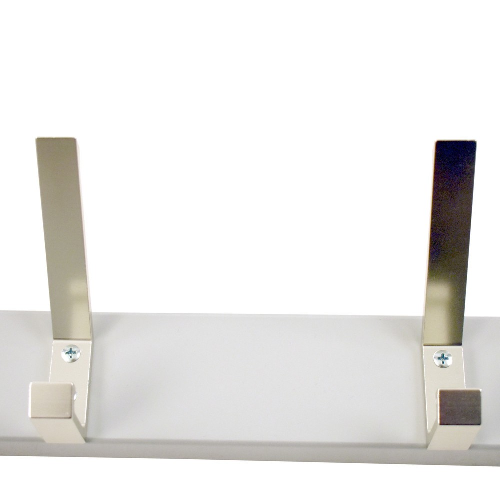 Produktabbildung Nr. 2: Wandgarderobe, zum Anschrauben, 9 Doppelhaken