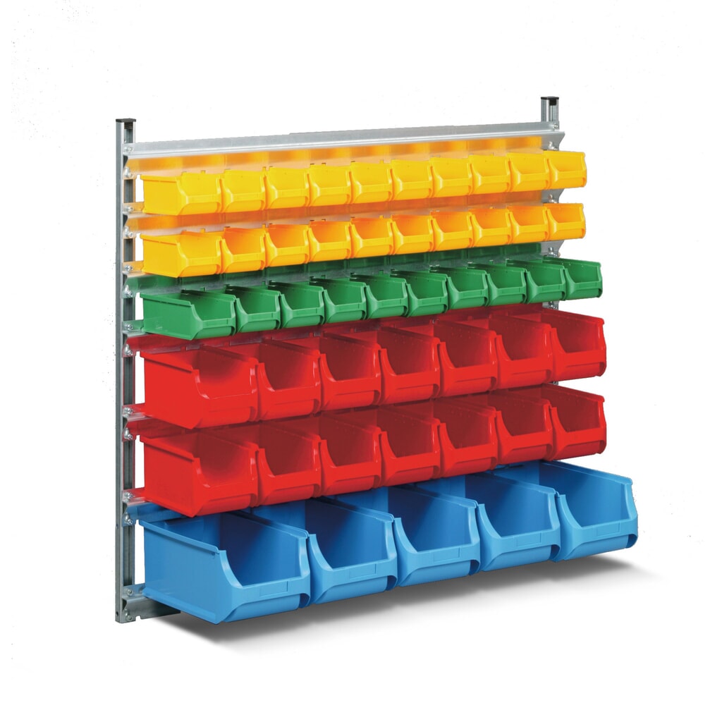 Produktabbildung Nr. 1: Allit Wandregal, einseitig, HxBxT 1.050 x 1.130 x 370 mm