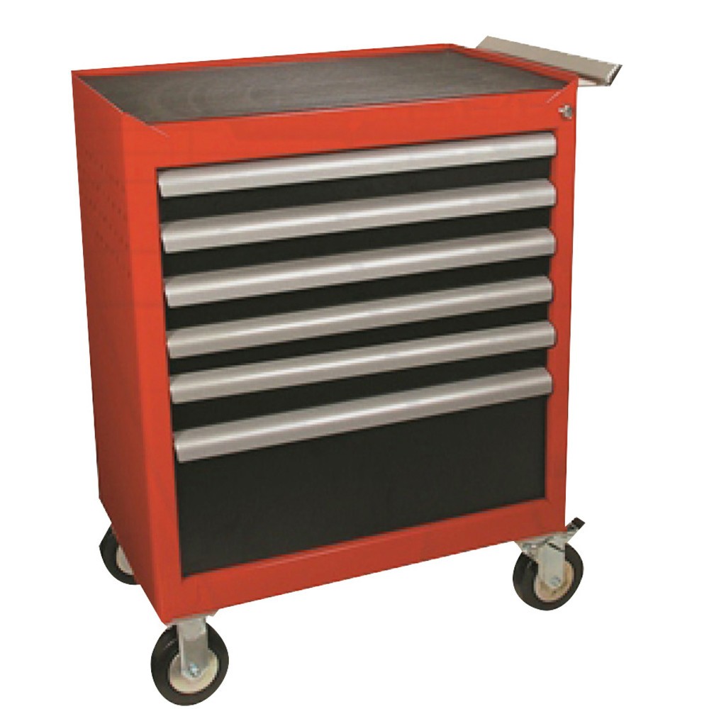 Produktabbildung: Waterloo™ Werkzeugwagen WE, 6 Schubladen, Höhe 5x 62 mm, 1x 202 mm