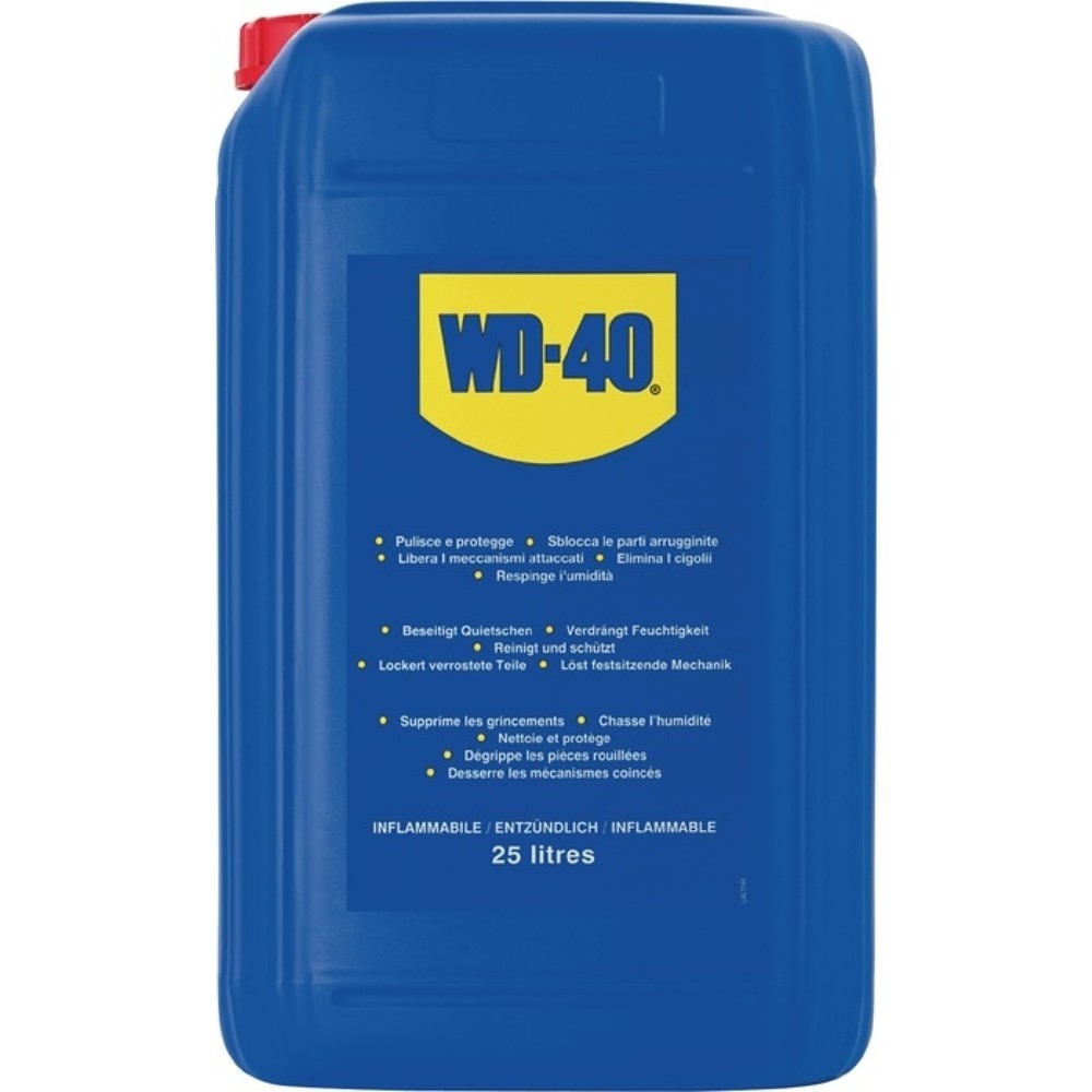 Produktabbildung: WD-40 Multifunktionsprodukt, 25 l, Kanister