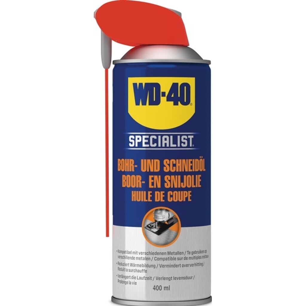Produktabbildung Nr. 1: WD-40 SPECIALIST Bohr-/Schneidöl, 400 ml, Spraydose Smart Straw™