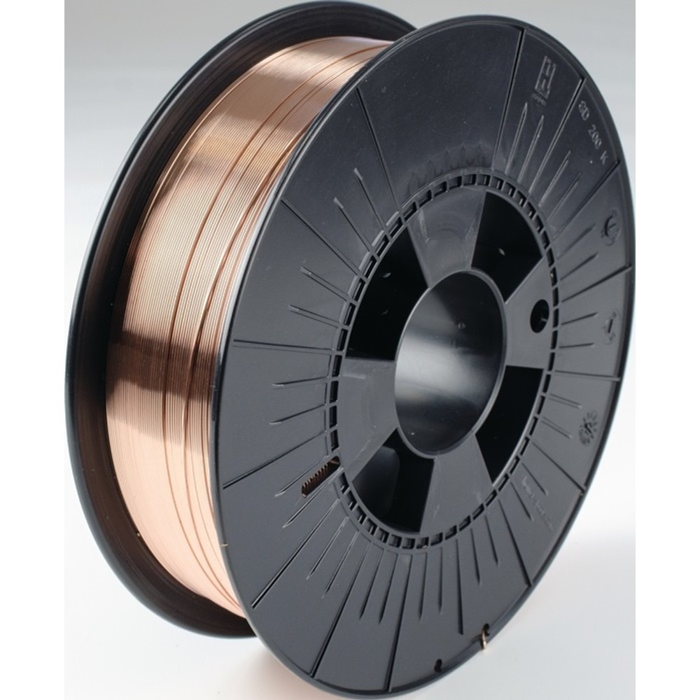 Produktabbildung: WDI MAG Schweißdraht G3Si1 (SG 2), S-200 Spule, Ø 0,8 mm, lagengespult