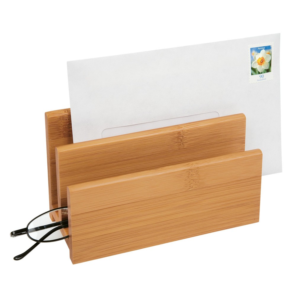 Produktabbildung Nr. 2: WEDO® Bambus Briefständer, braun