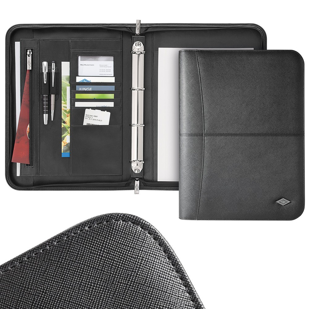 Produktabbildung Nr. 3: WEDO® Konferenzmappe ACCENTO® A4, schwarz