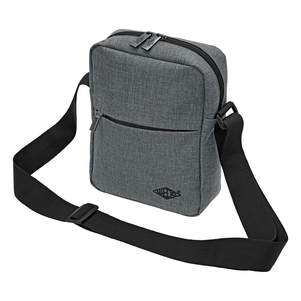 Produktabbildung: WEDO® Little Messenger Bag COLLEGE, grau