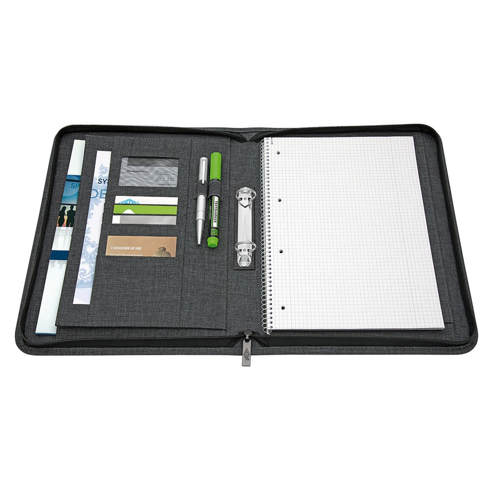 Produktabbildung Nr. 3: WEDO® Ringbuchmappe COLLEGE A4, 2-Ring, grau