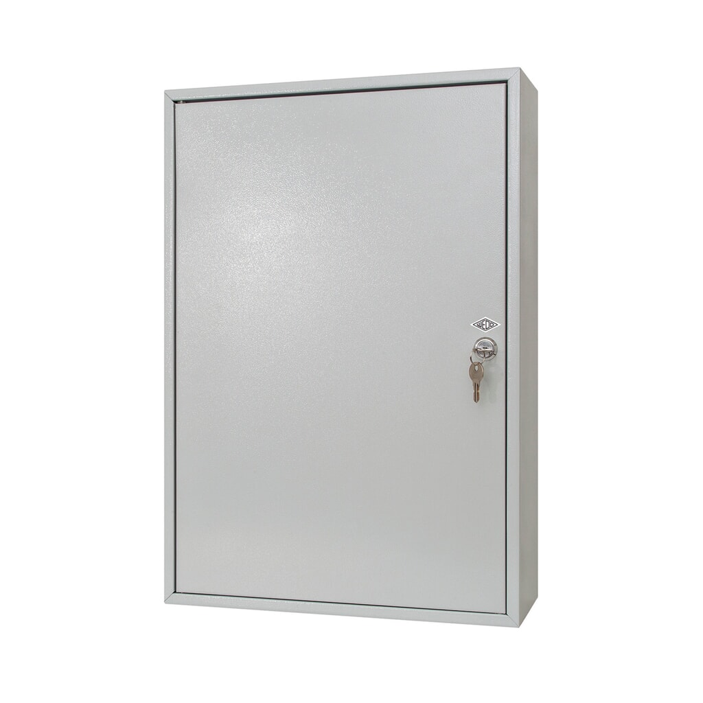 WEDO® Schlüsselschrank XL mit Standardschloss, für 150 Schlüssel, lichtgrau Produktabbildung: WEDO® Schlüsselschrank XL mit Standardschloss, für 150 Schlüssel, lichtgrau