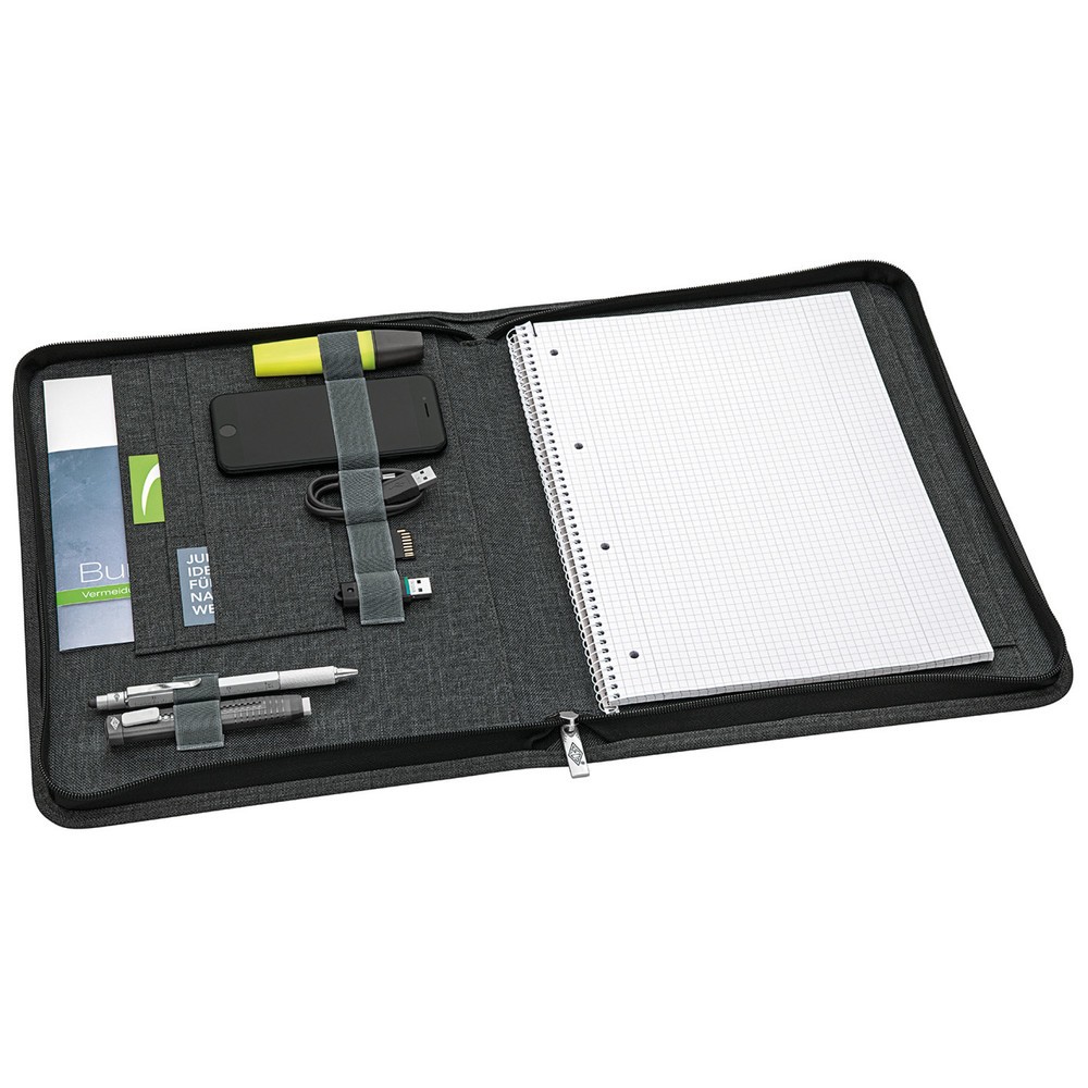 Produktabbildung Nr. 3: WEDO® Schreibmappe COLLEGE A4, grau