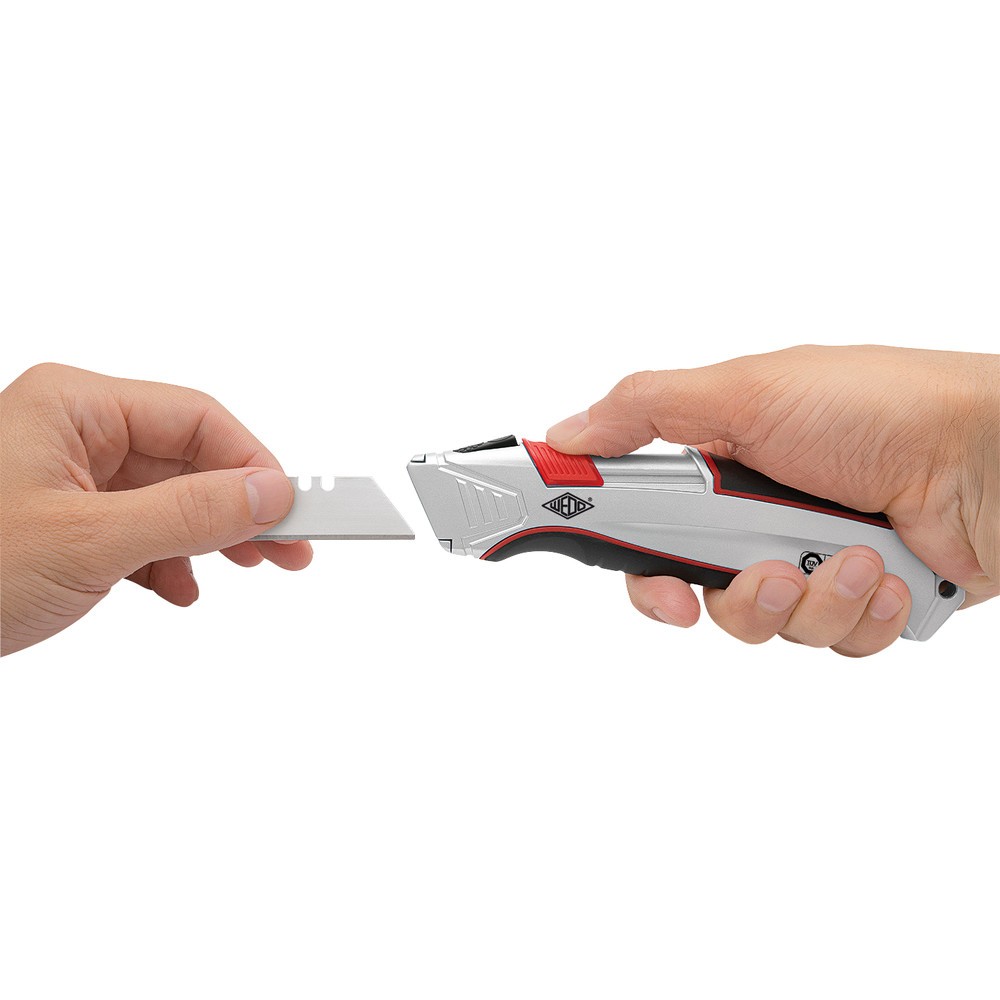 Produktabbildung Nr. 2: WEDO® Sicherheitsmesser Safety Alu, mit Carbonstahl-Klinge 19 mm
