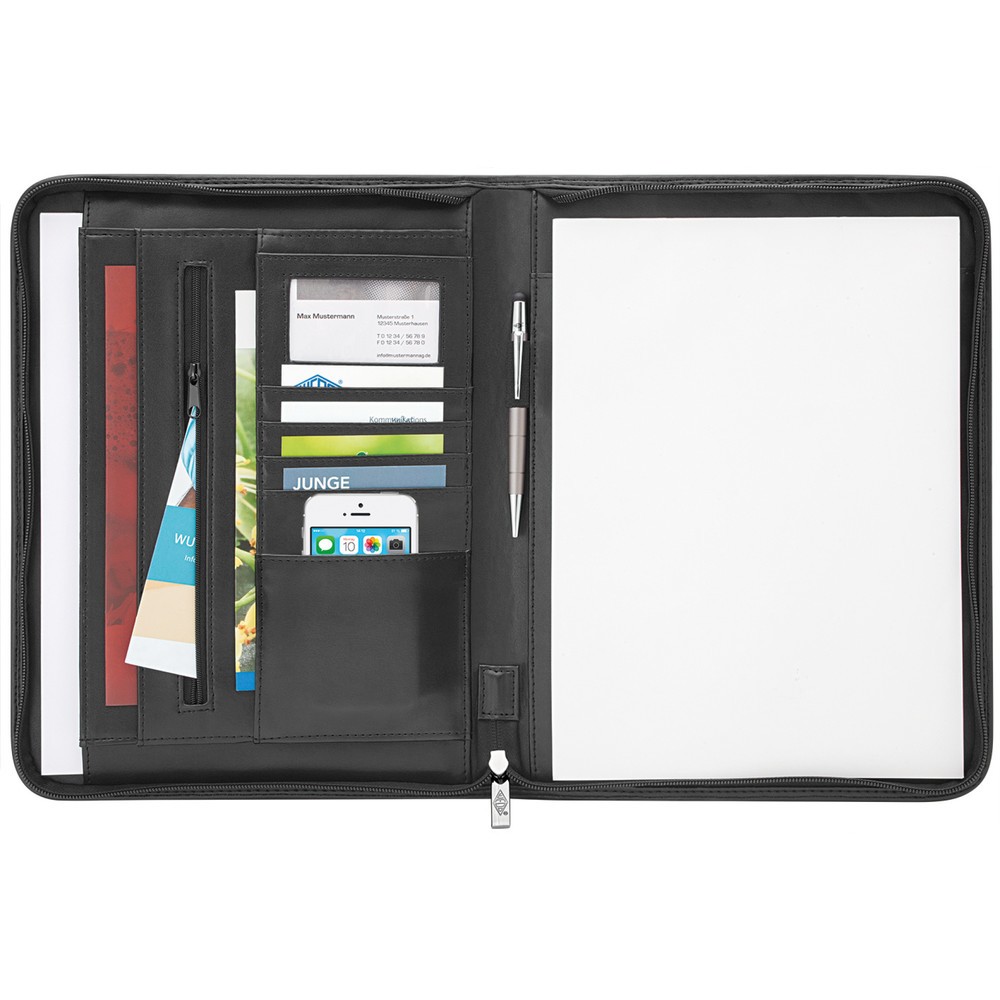 Produktabbildung Nr. 3: WEDO® Tagungsmappe ACCENTO® A4, schwarz