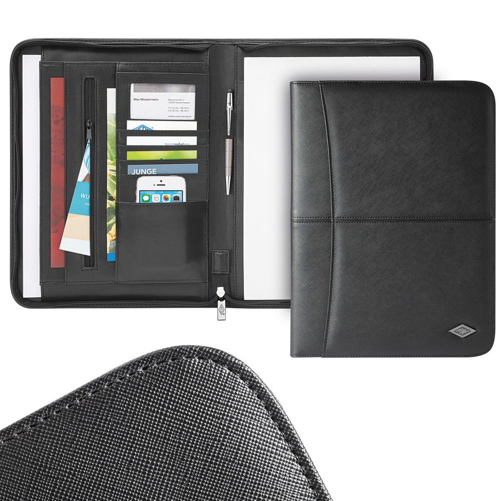 Produktabbildung Nr. 4: WEDO® Tagungsmappe ACCENTO® A4, schwarz